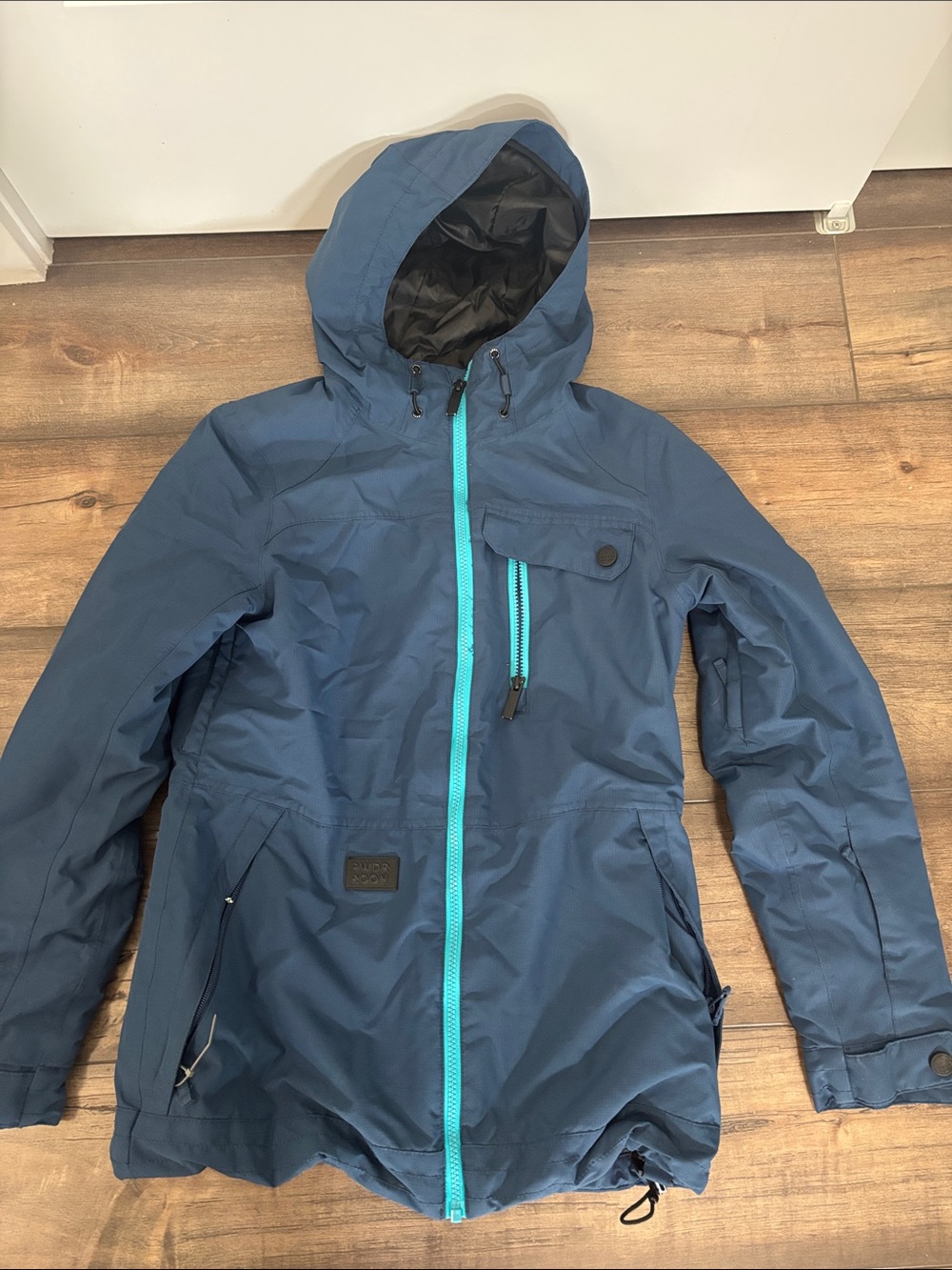 Women’s Hooded waterproof PWDR ROOM small
